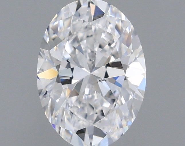 Diamante Naturale Taglio Ovale 0.51ct VG/EX D VS2 - GIA - 6.05x4.39x2.9mm
