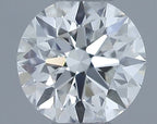 Diamante Naturale Taglio Brillante 0.5ct 3EX F VS2 - IGI - 5.03x5.08x3.18mm