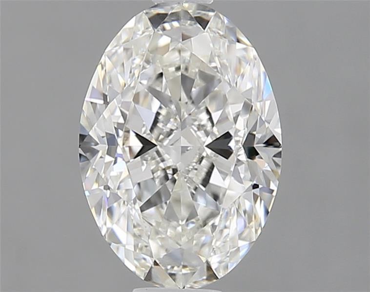 Diamante Naturale Taglio Ovale 1.2ct EX/EX H IF - GIA - 8.18x5.73x3.6mm
