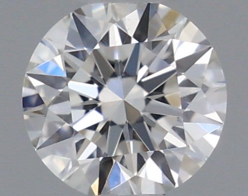 Diamante Naturale Taglio Brillante 0.19ct 3EX H VS2 - GIA - 3.68x3.7x2.29mm