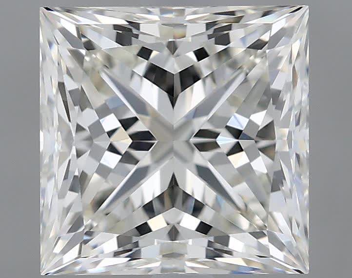 Diamante Naturale Taglio Princess 1.5ct EX/EX I VVS1 - IGI - 6.17x6.17x4.51mm