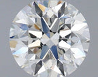 Diamante Naturale Taglio Brillante 0.9ct EX/VG/EX G IF - GIA - 6.11x6.17x3.89mm