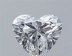 Diamante Naturale Taglio Cuore 0.31ct EX/EX D VVS2 - GIA - 4.22x4.64x2.79mm