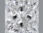 Diamante Naturale Taglio Princess 0.61ct VG/VG F IF - GIA - 4.58x4.49x3.34mm