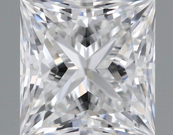 Diamante Naturale Taglio Princess 0.61ct VG/VG F IF - GIA - 4.58x4.49x3.34mm
