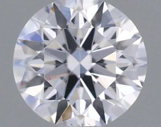 Diamante Taglio Brillante 0.19ct VG/EX/VG D VS1 - GIA - 3.65x3.68x2.26mm