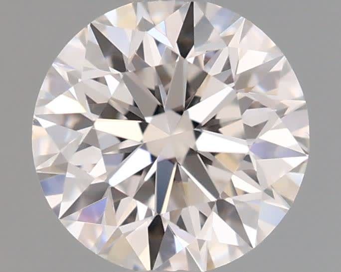 Diamante Naturale Taglio Brillante 0.65ct 3EX D VS2 - GIA - 5.51x5.54x3.49mm