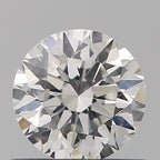 Diamante Naturale Taglio Brillante 0.51ct 3EX F VS2 - IGI - 5.05x5.08x3.2mm