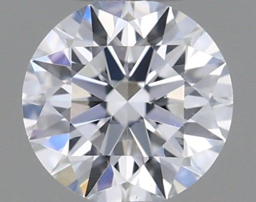 Diamante Naturale Taglio Brillante 0.16ct 3EX D VS2 - GIA - 3.51x3.53x2.17mm