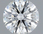Diamante Naturale Taglio Brillante 0.53ct 3EX F IF - GIA - 5.2x5.22x3.2mm