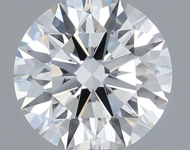 Diamante Naturale Taglio Brillante 0.53ct 3EX F IF - GIA - 5.2x5.22x3.2mm