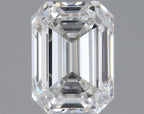 Diamante Naturale Taglio Smeraldo 0.47ct VG/VG F VS1 - GIA - 5.0x3.68x2.53mm