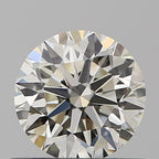 Diamante Naturale Taglio Brillante 0.5ct 3EX I VVS1 - IGI - 5.0x5.03x3.17mm