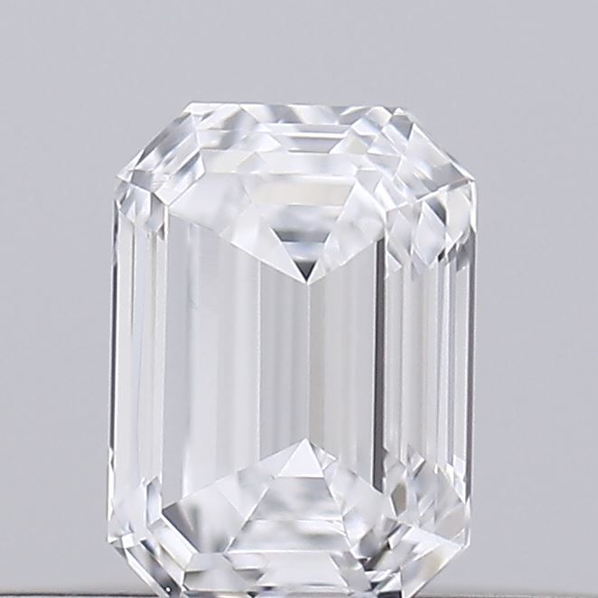 Diamante Naturale Taglio Smeraldo 0.19ct VG/G D VS1 - GIA - 3.74x2.68x1.85mm