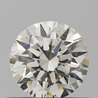 Diamante Taglio Brillante 0.45ct EX/VG/VG I VVS2 - IGI - 4.87x4.93x3.07mm