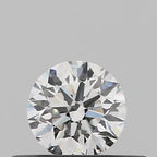 Diamante Taglio Brillante 0.24ct EX/VG/EX F VVS2 - GIA - 3.96x3.94x2.48mm