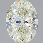 Diamante Naturale Taglio Ovale 0.9ct EX/EX J VVS2 - IGI - 7.27x5.32x3.47mm