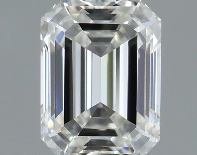 Diamante Naturale Taglio Smeraldo 0.41ct VG/EX J VVS1 - GIA - 4.8x3.52x2.46mm