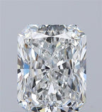 Diamante Naturale Taglio Radiant 0.8ct EX/EX E VS2 - GIA - 5.96x4.61x3.15mm