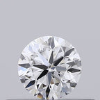 Diamante Taglio Brillante 0.23ct VG/VG/EX E VS1 - GIA - 3.85x3.87x2.46mm