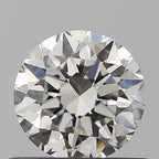 Diamante Naturale Taglio Brillante 0.5ct 3EX H VVS2 - IGI - 4.99x5.03x3.16mm