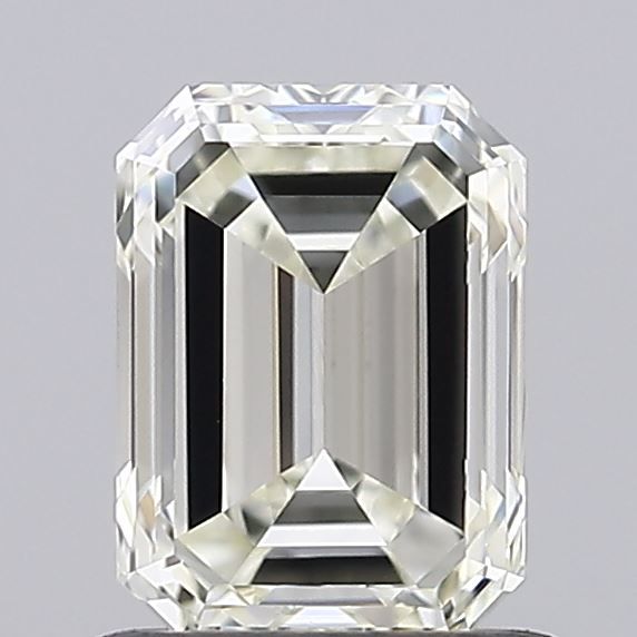 Diamante Naturale Taglio Smeraldo 0.9ct EX/EX J VVS2 - IGI - 6.25x4.53x3.16mm