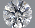 Diamante Taglio Brillante 0.18ct EX/VG/VG F VS1 - GIA - 3.64x3.65x2.24mm