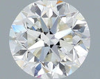Diamante Naturale Taglio Brillante 1ct G/EX/EX G VS2 - IGI - 6.05x6.13x4.05mm