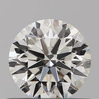 Diamante Naturale Taglio Brillante 0.5ct VG/EX/EX I VS2 - GIA - 5.03x5.05x3.15mm