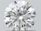 Diamante Naturale Taglio Brillante 0.6ct 3EX F VS1 - IGI - 5.44x5.46x3.33mm