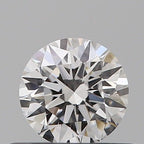 Diamante Taglio Brillante 0.37ct EX/VG/VG F VS1 - GIA - 4.62x4.59x2.85mm