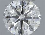 Diamante Naturale Taglio Brillante 0.5ct 3EX G VVS2 - IGI - 5.0x5.04x3.16mm