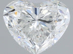 Diamante Naturale Taglio Cuore 1ct VG/EX F VS1 - GIA - 5.55x6.69x4.1mm