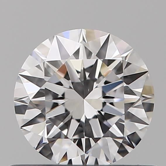 Diamante Naturale Taglio Brillante 0.5ct 3EX D VS2 - GIA - 5.13x5.1x3.13mm