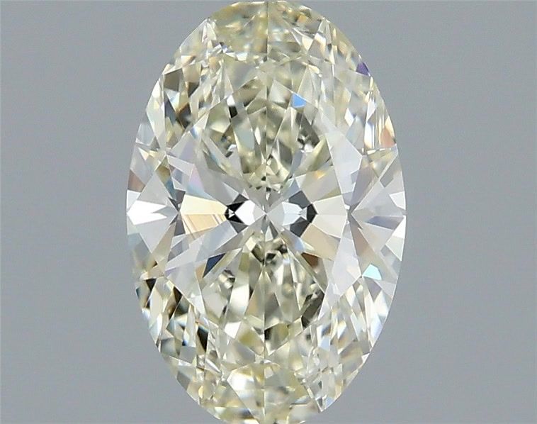 Diamante Naturale Taglio Ovale 1ct EX/EX J IF - IGI - 8.51x5.47x3.41mm