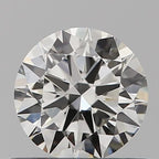Diamante Naturale Taglio Brillante 0.5ct 3EX H VVS2 - IGI - 5.09x5.14x3.04mm