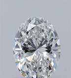 Diamante Naturale Taglio Ovale 0.5ct EX/EX E VS2 - GIA - 6.26x4.54x2.85mm