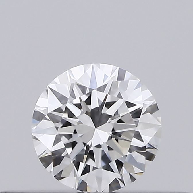 Diamante Taglio Brillante 0.18ct EX/EX/VG D VVS2 - GIA - 3.6x3.63x2.23mm