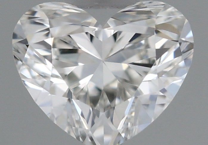 Diamante Naturale Taglio Cuore 0.33ct VG/VG H IF - GIA - 3.96x4.71x2.85mm