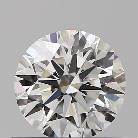 Diamante Naturale Taglio Brillante 0.45ct 3EX H IF - GIA - 4.86x4.9x3.04mm