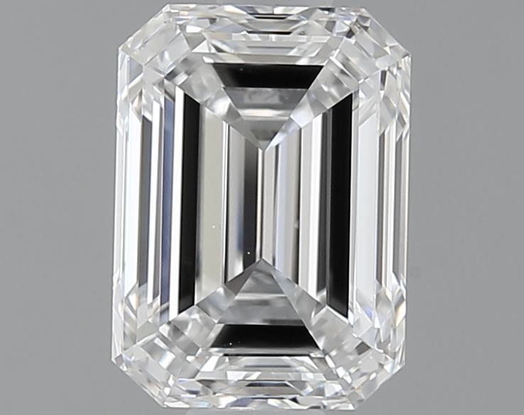 Diamante Naturale Taglio Smeraldo 1.2ct VG/EX E VVS2 - GIA - 6.83x4.98x3.46mm