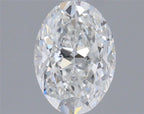 Diamante Naturale Taglio Ovale 1.01ct EX/EX F VS1 - GIA - 7.52x5.37x3.55mm