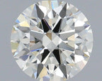 Diamante Naturale Taglio Brillante 0.56ct 3EX J VS1 - IGI - 5.31x5.34x3.23mm