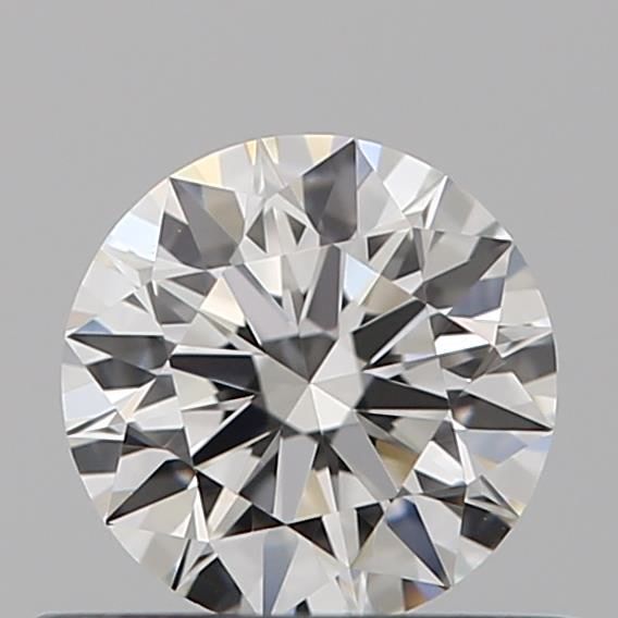 Diamante Naturale Taglio Brillante 0.43ct 3EX F VVS1 - GIA - 4.89x4.85x2.98mm