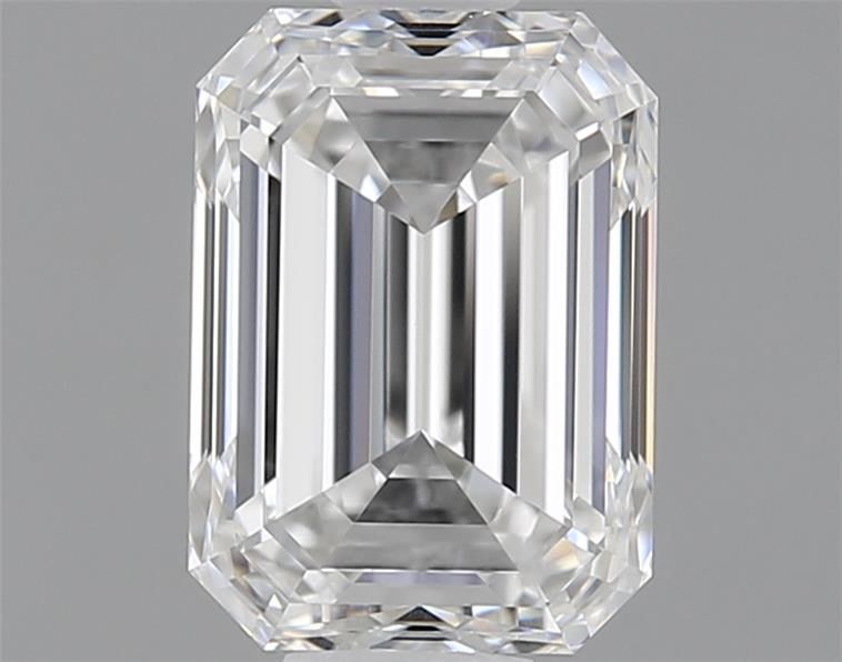 Diamante Naturale Taglio Smeraldo 1.2ct VG/EX F IF - GIA - 6.82x4.92x3.42mm