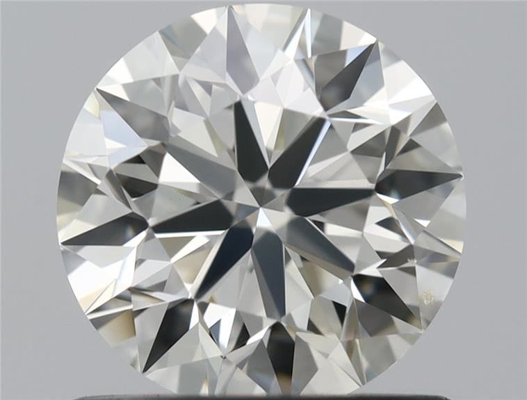 Diamante Naturale Taglio Brillante 0.9ct 3EX J VS2 - IGI - 6.08x6.12x3.85mm