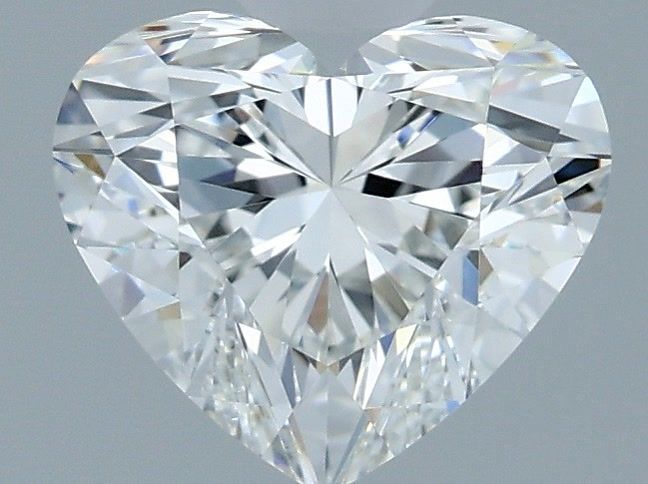 Diamante Naturale Taglio Cuore 0.87ct EX/EX F IF - GIA - 5.8x6.67x3.92mm