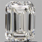 Diamante Naturale Taglio Smeraldo 1.04ct VG/EX H VS2 - GIA - 6.58x4.71x3.42mm