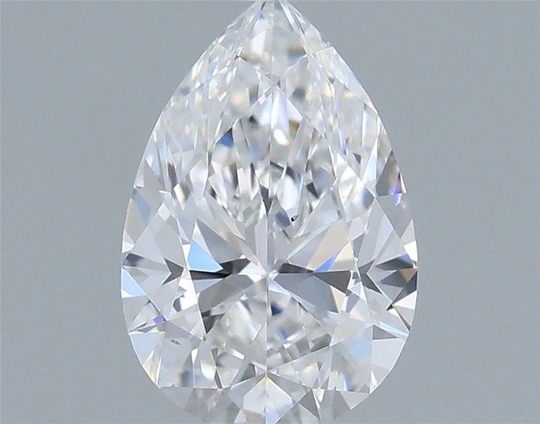 Diamante Naturale Taglio Goccia 0.52ct VG/EX D VS2 - GIA - 6.84x4.51x2.79mm