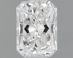 Diamante Naturale Taglio Radiant 0.5ct EX/EX D IF - GIA - 5.51x4.04x2.79mm